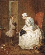 Jean Baptiste Simeon Chardin The gouvernante oil painting picture wholesale